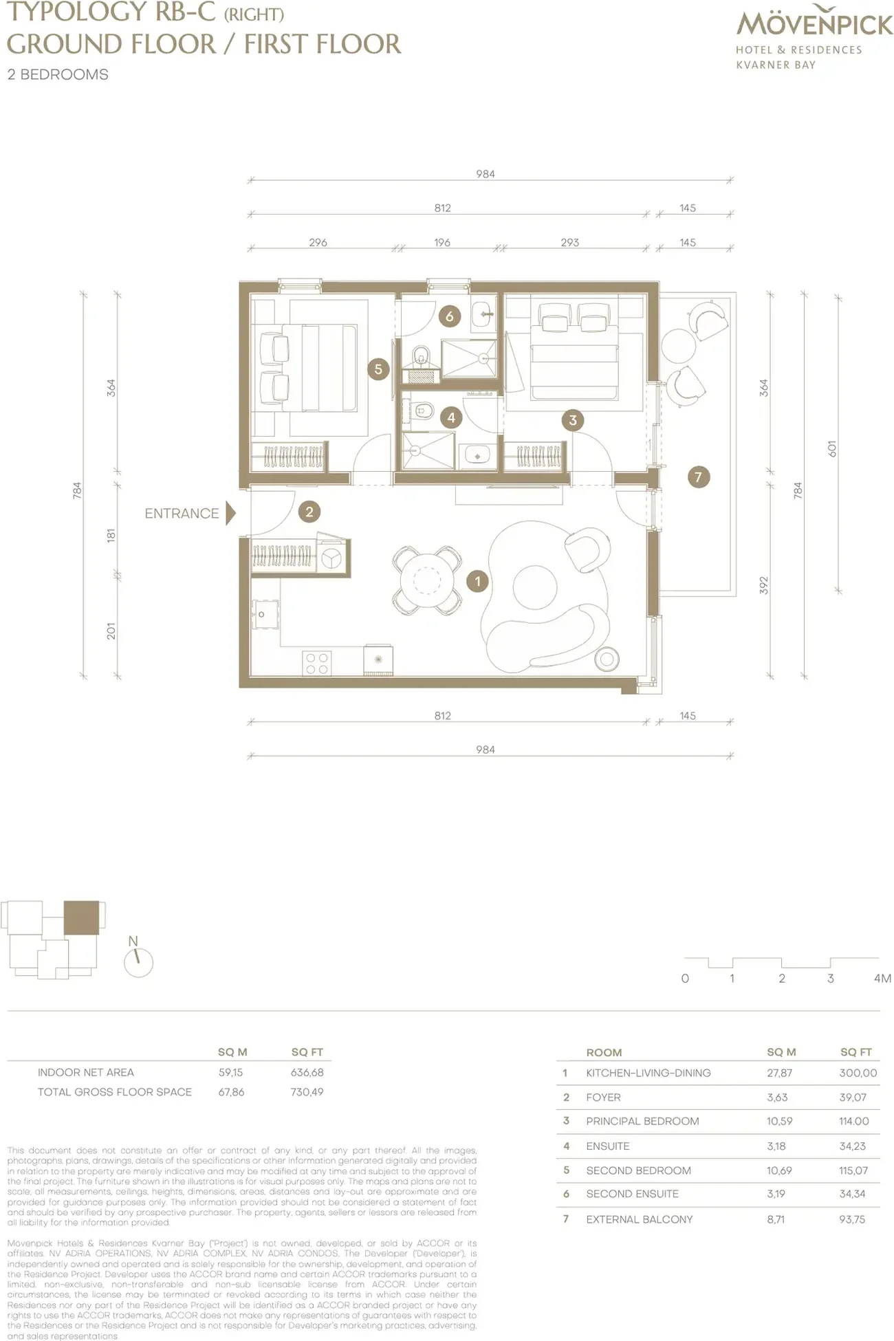 Residence floor plan